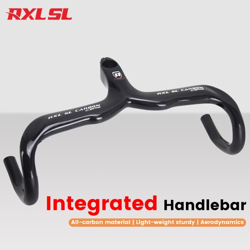 Carbon road bike integrated - carbon,
