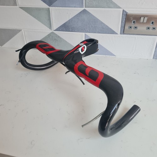 Carbon integrated handlebars - carbon,