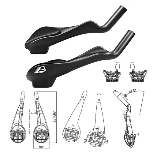 Balugoe carbon bicycle rest - balugoe,